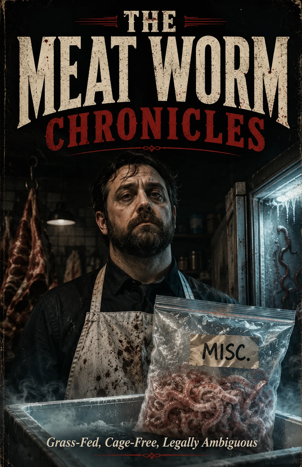 Cover of The Meat Worm Chronicles by Jesse Shelley